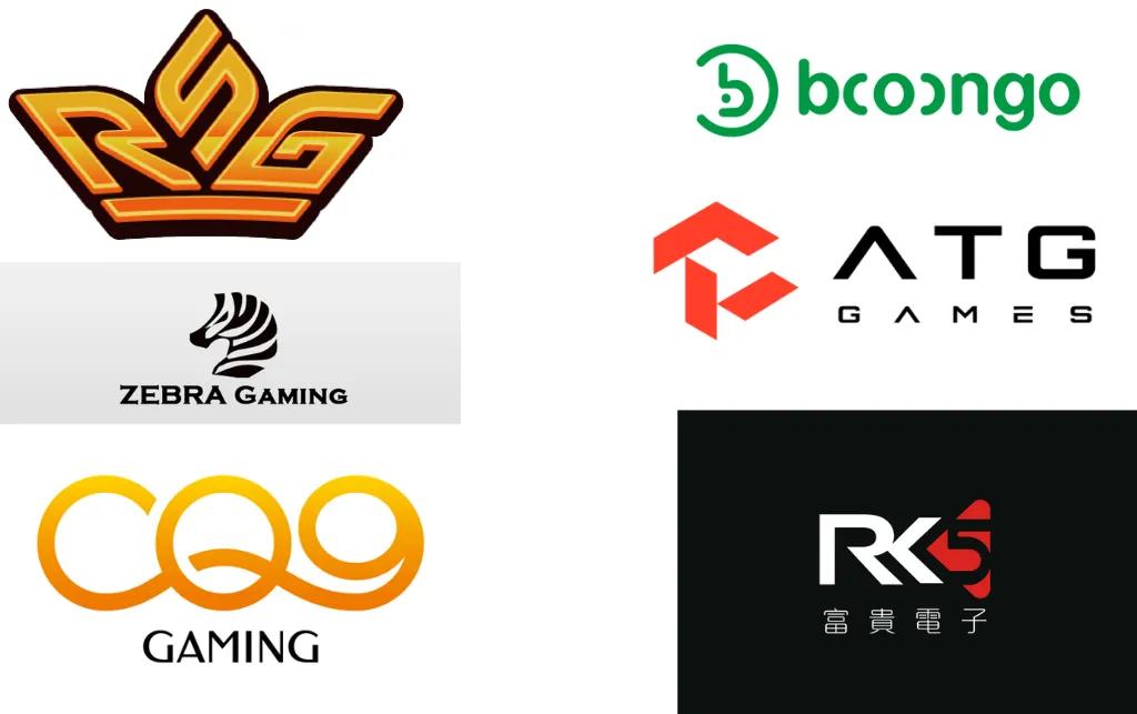 常見的電子遊戲系統商